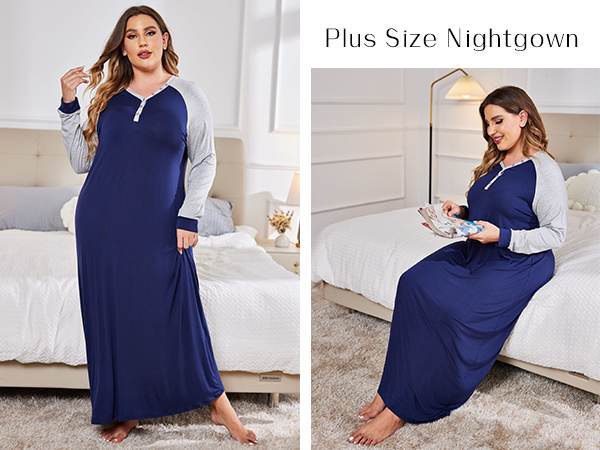 plus size nightgown