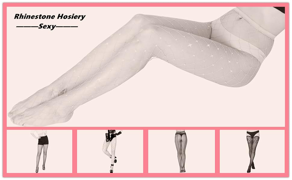 rhinestone Hosiery