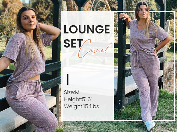 2 piece lounge set