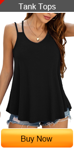 Womens Flowy Casual Sleeveless Tank Tops Shirts