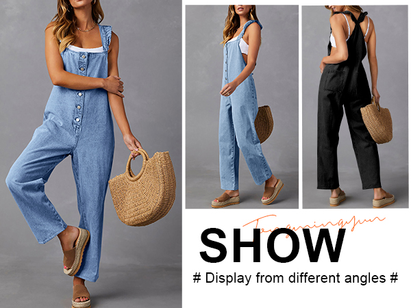 women vintage overalls