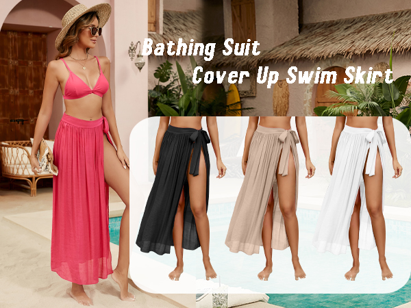 Swim Skirt is chic flattering