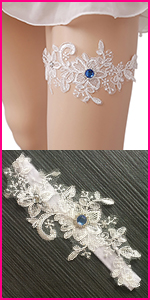 Bride Stretch Lace Bridal Garter Sets 