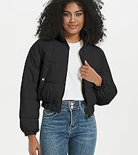 cropped puffer jacket