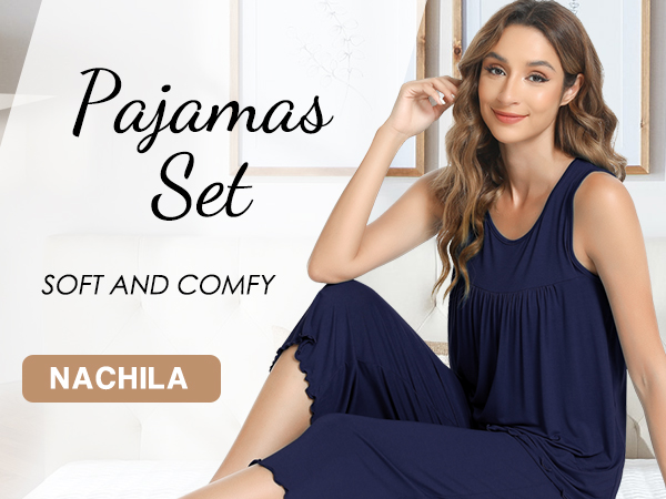 NACHILA Women''s Pajamas Set