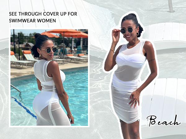 sheer cover ups for women