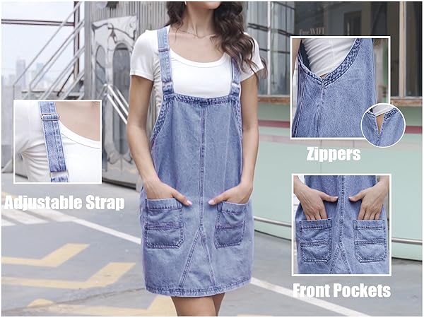 women denim dress