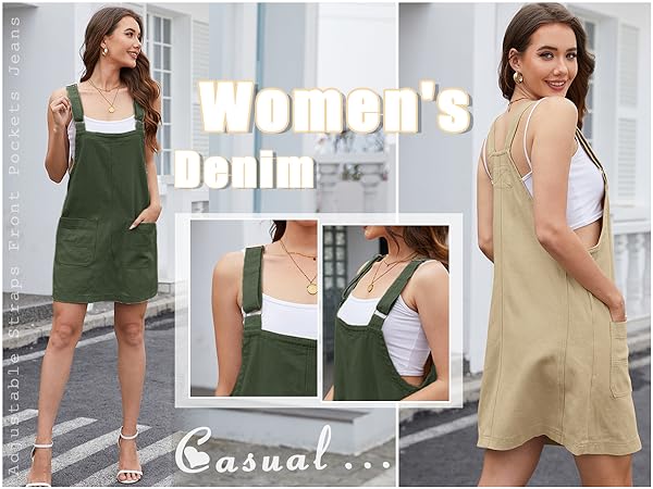 women overall dress