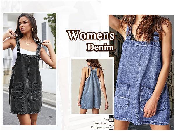 women casual summer overalls