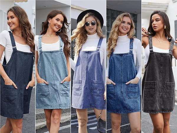 Denim Overalls