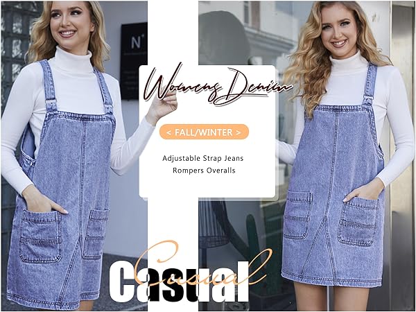 women denim dress