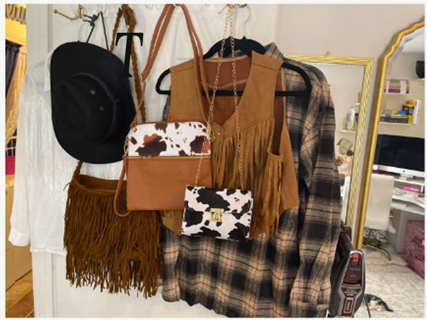 western vest for women western vest women cowgirl tassel vest fringe cowgirl vest brown fringe vest