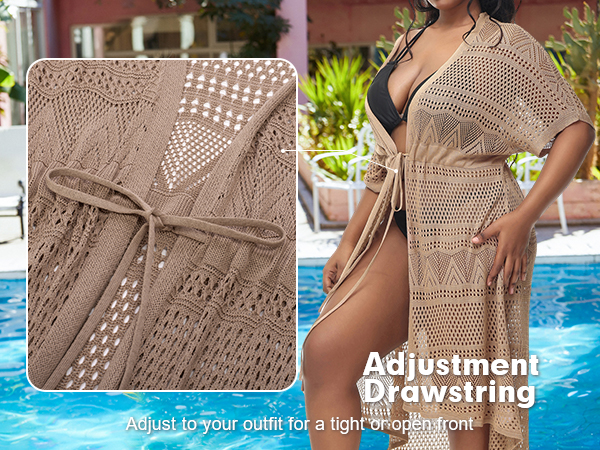 womens cover ups for swimwear plus size