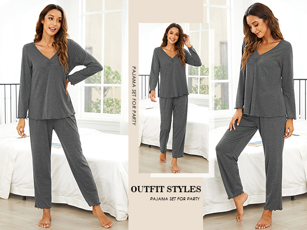 Ekouaer pajama sets