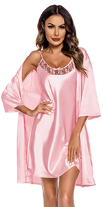 satin nightgowns for women