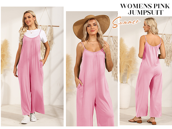 pink jumpsuit