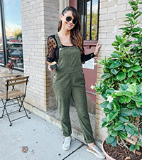 women corduroy overalls