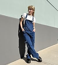 denim overalls for women