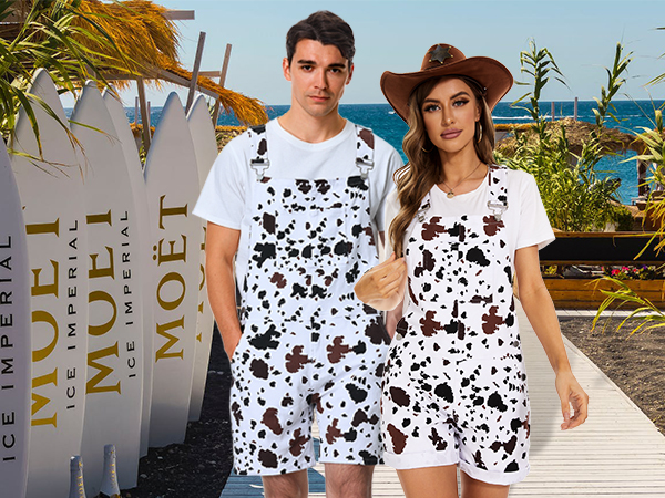 Funny cow overalls