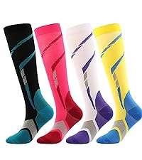 4Pairs Sport Compression Socks