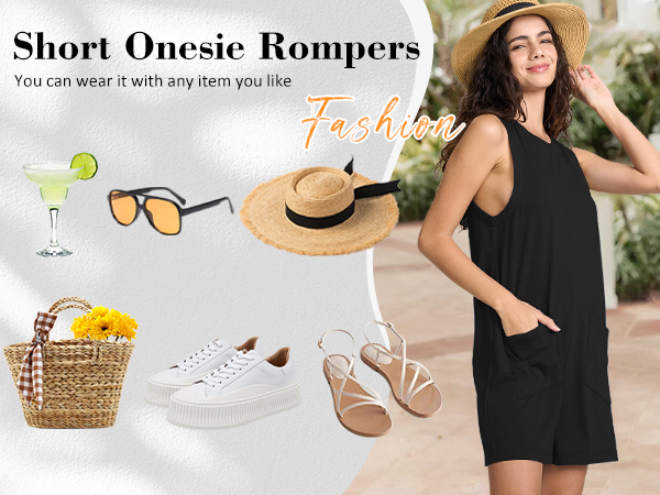 short rompers for women