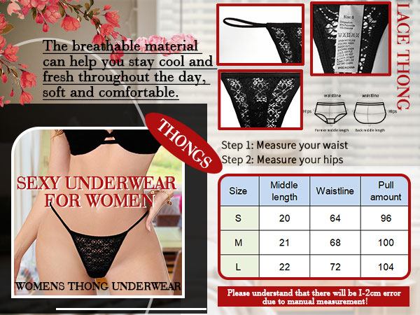 thongs for women