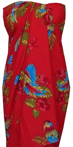 Parrot Print Sarong