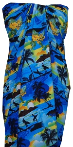 Scenic Print Sarong