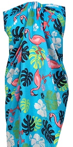 Pink Flamingo Print Sarong