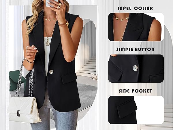 Blazer Vest