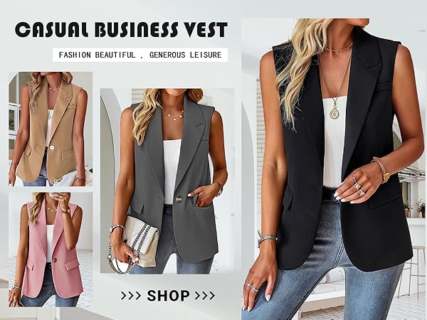 Blazer Vest