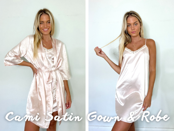 Champagne robe set