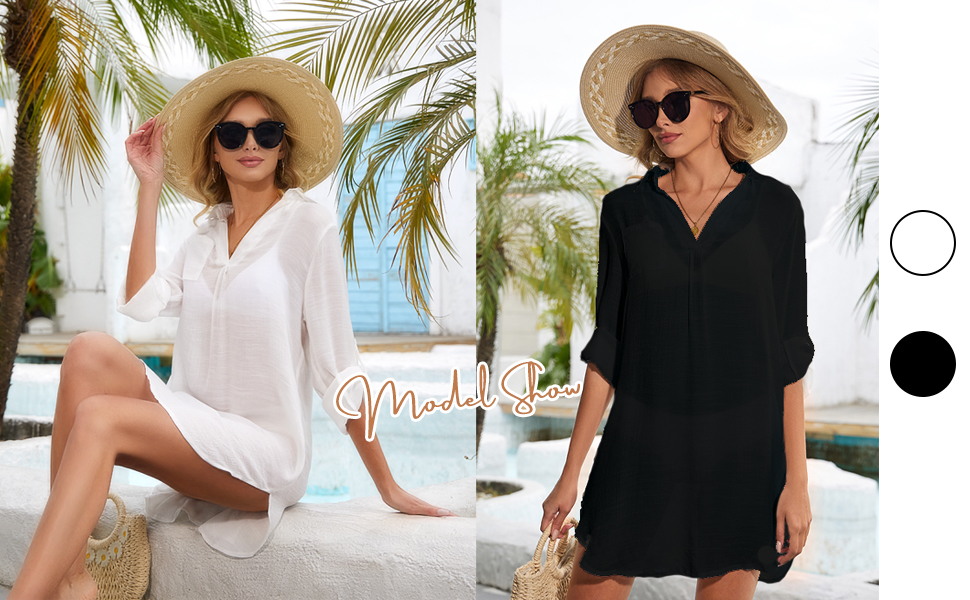 beach cover ups for women