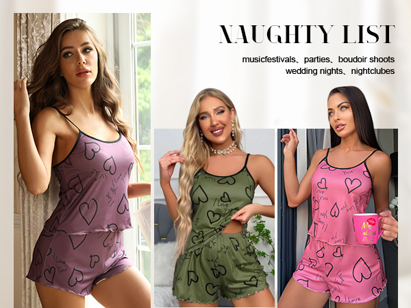 sexy pajama set