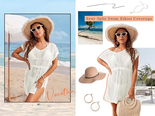 crochet bathing suit cover up