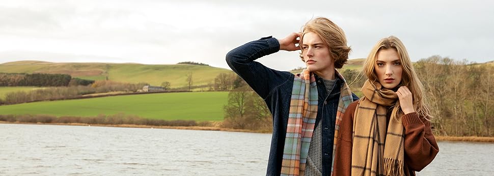 Glen Isla Cashmere Scarves and Accessories - Made in Scotland