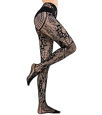 patterned tights for women