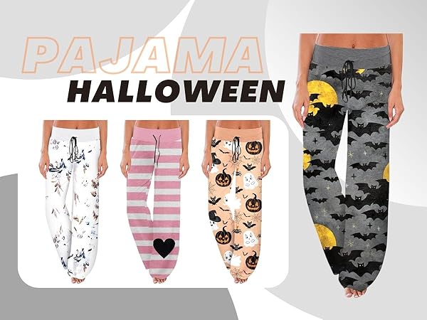 100% cotton pajamas for women halloween pajamas adult women flannel pajama pants women