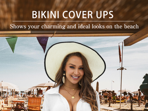 cover ups for swimwear women