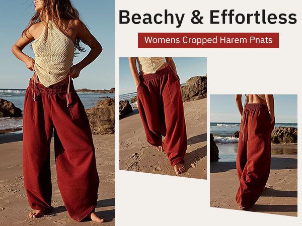 Loose fit Wide leg Pants