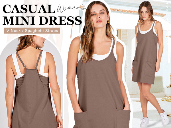 Summer Sleeveless Mini Dress