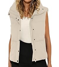 Sleeveless Crop Jackets