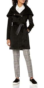 Belted Asymmetrical Wool Coat