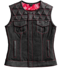 Vest,Leather Vest, First Mfg Vest