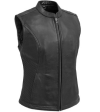 Vest,Leather Vest, First Mfg Vest