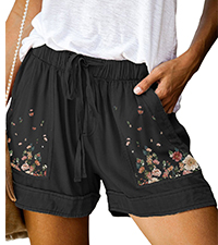 Womens Floral Shorts