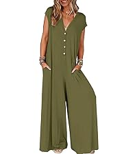 Short Sleeve One Piece Jumpsuit