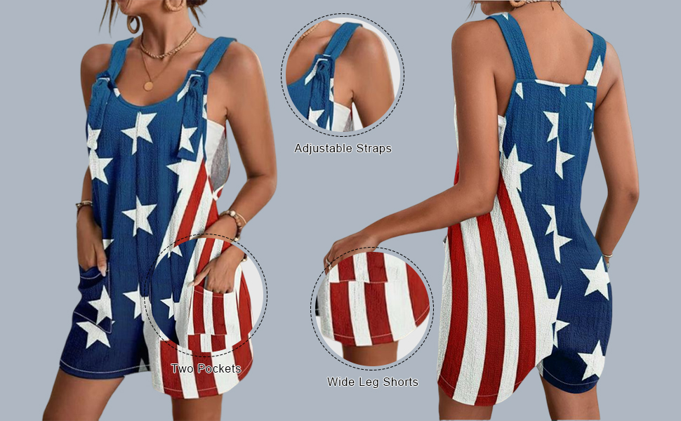 american flag womens clothing