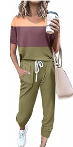 women''s sweatsuit set 2 piece 