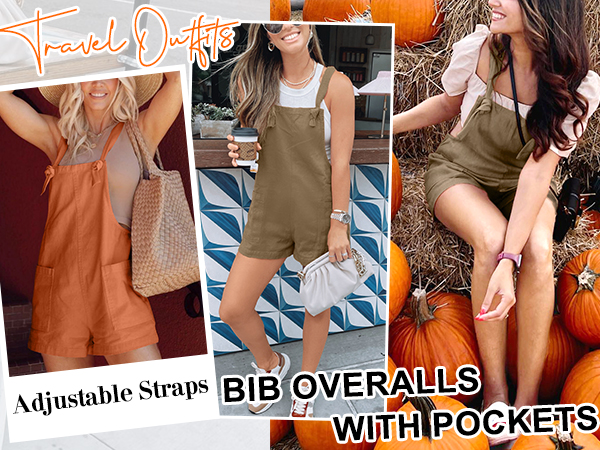 ANRABESS Overalls Romper